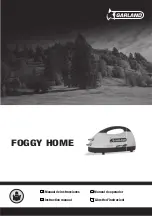 Preview for 1 page of Garland FOGGY HOME Instruction Manual