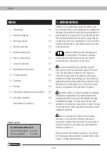 Предварительный просмотр 16 страницы Garland FUM 106 L Instruction Manual