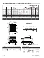 Preview for 4 page of Garland G-BRL Series Installation And Operation Manual