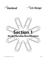 Preview for 5 page of Garland G Series Technical Reference Manual