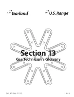 Preview for 65 page of Garland G Series Technical Reference Manual