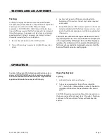 Предварительный просмотр 7 страницы Garland G12-2TCG Installation And Operation Manual