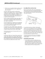 Preview for 7 page of Garland G2000 Installation And Operation Manual