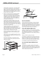 Preview for 8 page of Garland G2000 Installation, Operation And Service Manual