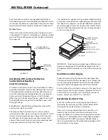 Предварительный просмотр 9 страницы Garland G2000 Installation, Operation And Service Manual