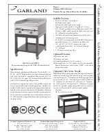 Preview for 1 page of Garland G24-24G Specifications