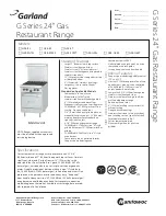 Garland G24-4L Instruction Manual preview