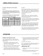 Preview for 8 page of Garland G80-18B Installation And Operation Manual