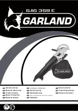 Предварительный просмотр 1 страницы Garland GAS 359 E Instruction Manual