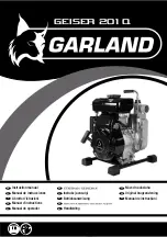 Предварительный просмотр 1 страницы Garland GEISER 201 Q Instruction Manual