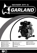 Garland GEISER 271 Q Instruction Manual предпросмотр