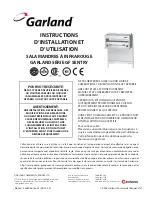 Предварительный просмотр 19 страницы Garland GF Sentry Series Installation And Operation Manual