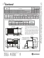 Preview for 2 page of Garland GF60-6R24RR Instruction Manual