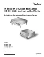 Garland GI-SH/GR 3500 Installation, Operation And Maintenance Manual preview