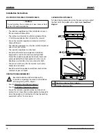 Preview for 16 page of Garland GI-SH/GR 3500 Installation, Operation And Maintenance Manual