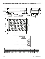 Предварительный просмотр 6 страницы Garland GIU 2.5 Installation And Operation Manual