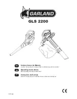 Garland GLS 2200 Operating Instructions Manual preview