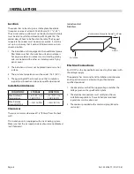 Preview for 6 page of Garland GMIU3.5 Installation And Operation Manual