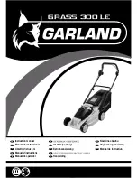 Предварительный просмотр 1 страницы Garland GRASS 300 LE Instruction Manual