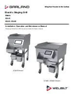 Preview for 1 page of Garland GSL4S Installation, Operation And Maintenance Manual