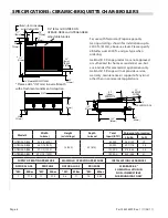 Preview for 6 page of Garland GTBG24-AB24 Installation And Operation Manual