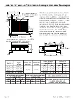 Preview for 22 page of Garland GTBG24-AB24 Installation And Operation Manual