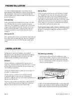 Preview for 6 page of Garland HEEGM XX CL Installation And Operation Manual