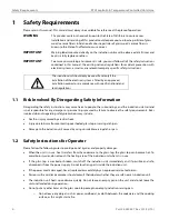 Preview for 4 page of Garland HOIN800 Installation And Operation Manual