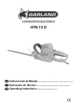 Garland HTN 70 D Operating Instructions Manual preview