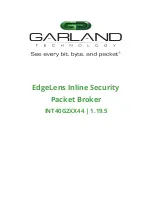 Preview for 1 page of Garland INT40G2-44 User Manual
