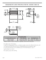 Preview for 4 page of Garland IR36-280L Installation & Operating Manual