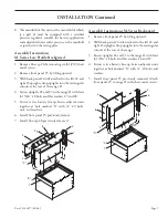 Preview for 9 page of Garland M/MST35 Installation, Operating  & Service Instructions