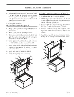 Предварительный просмотр 9 страницы Garland M/MST35 Installation, Operating  & Service Instructions