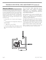 Предварительный просмотр 16 страницы Garland M/MST35 Installation, Operating  & Service Instructions