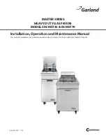 Garland M/MST35 Installation, Operation And Maintenance Manual preview