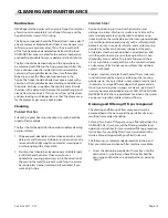 Предварительный просмотр 13 страницы Garland M/MST35 Installation, Operation And Maintenance Manual