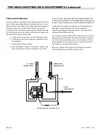 Предварительный просмотр 16 страницы Garland M/MST35 Installation, Operation And Maintenance Manual