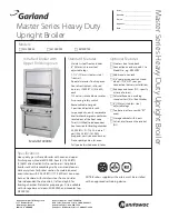 Preview for 1 page of Garland M100XRM Quick Manual