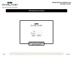 Предварительный просмотр 8 страницы Garland M10G BP Series Installation Manual