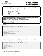 Preview for 3 page of Garland M1G1ACE Installation Manual