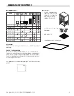 Предварительный просмотр 5 страницы Garland Master MCO-ED-10S Installation, Operation And Maintenance Manual