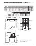 Предварительный просмотр 7 страницы Garland Master MCO-ED-10S Installation, Operation And Maintenance Manual