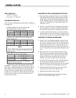 Preview for 8 page of Garland Master MCO-ED-10S Installation, Operation And Maintenance Manual