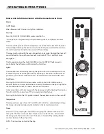 Preview for 10 page of Garland Master MCO-ES-10S Installation, Operation And Maintenance Manual