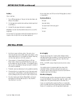 Preview for 13 page of Garland Master MST42R Installation, Operating & Service Manual