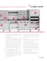 Preview for 5 page of Garland Master Series Brochure