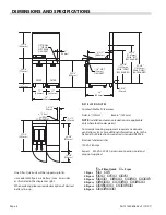 Preview for 4 page of Garland Master Series Installation And Operation Manual
