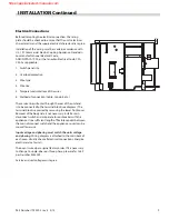 Preview for 9 page of Garland Master Series Installation, Operation And Maintenance Manual