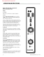 Preview for 10 page of Garland Master Series Installation, Operation And Maintenance Manual