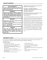 Preview for 2 page of Garland Master Xpress XE241L Installation, Operation And Maintenance Manual